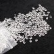 1000Pcs clear Acrylic faceted beads Tear Top hole beads 5x8x4mm