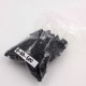 4mm Acrylic black square beads about 600pcs