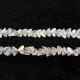 Triangle Crystal Beads, 4mm 6mm, clear AB