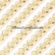 6mm round crystyal beads, s Champagne,about 95 beads