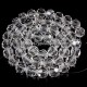 8mm round crystal beads, Clear,about 70 beads