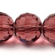 10mm Amethyst round crystal beads , (96fa), 20 pieces