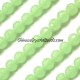 10mm green jade round crystal beads , (96fa), 20 pieces