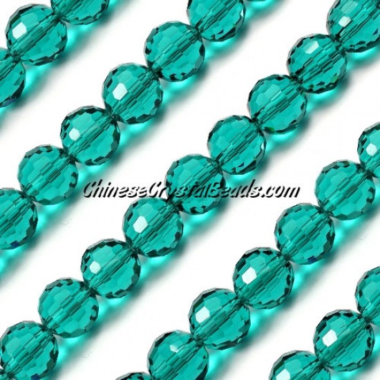 10mm indicolite round crystal beads , (96fa), 20 pieces