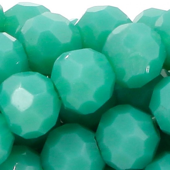 4mm chinese round crystal beads, opaque #125, about 95 beads