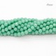 4mm chinese round crystal beads, opaque #126, about 95 beads