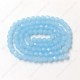 4mm chinese round crystal beads, aqua jade, about 95 beads
