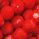 4mm chinese round crystal beads,  Red Velvet, about 95 beads