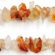 Red Agate Chip, Gemstone Chips, 2mm to 10mm, Hole:1mm, Length:Approx 35 Inch