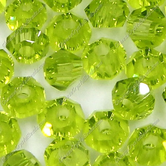 700pcs 3mm AAA chinese crystal bicone beads, olivine