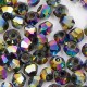 700pcs 3mm AAA chinese crystal bicone beads, rainbow light