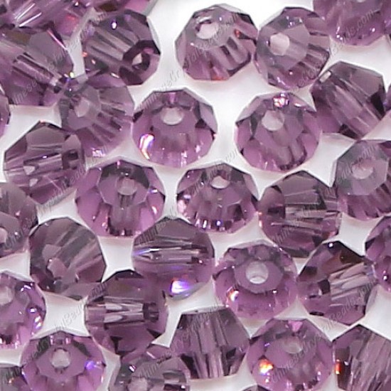 700pcs 3mm AAA chinese crystal bicone beads, violet