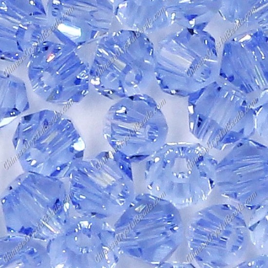 700pcs 3mm AAA chinese crystal bicone beads, Lt sapphire