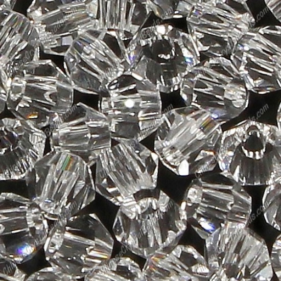 700pcs 3mm AAA chinese crystal bicone beads, Clear