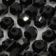 700pcs 3mm AAA chinese crystal bicone beads, black, 
