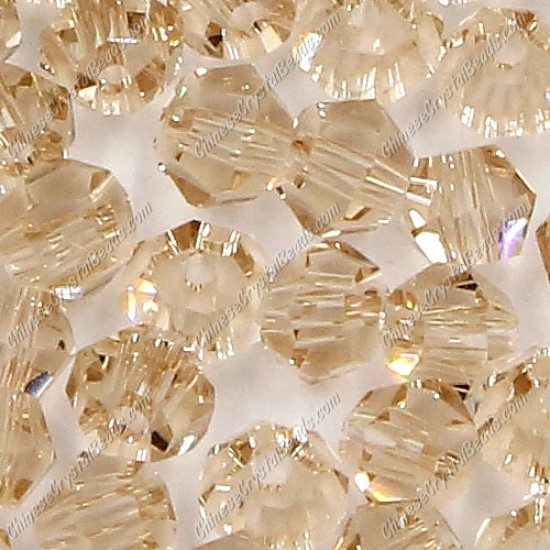 700pcs 3mm AAA chinese crystal bicone beads, S champange