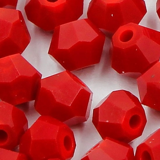 700pcs Chinese Crystal 4mm Bicone Beads, Red Velvet, AAA quality