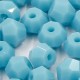 700pcs Chinese Crystal 4mm Bicone Beads, opaque aqua, AAA quality