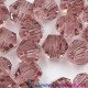 700pcs Chinese Crystal 4mm Bicone Beads,pink amethyst, AAA quality