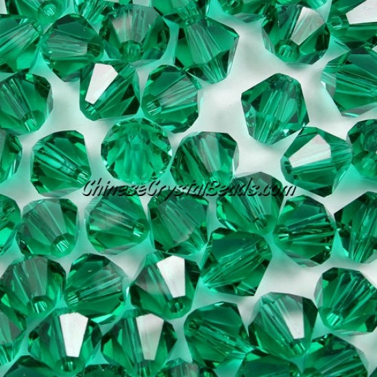 140 beads AAA quality Chinese Crystal 8mm Bicone Beads, Emerald