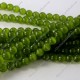 glass cat eyes beads strand 4/6/8/10/12mm, olive green, about 15 inch longer