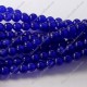 glass cat eyes beads strand 4/6/8/10/12mm, sapphire, about 15 inch longer
