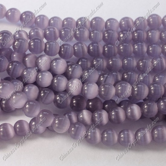 glass cat eyes beads strand 4/6/8/10/12mm, tanzanite, about 15 inch longer