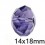 14x18mm Rondelle Crystal Beads