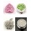 Pave button beads