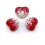 heart pave beads