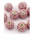 Alloy Pave Beads
