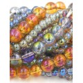 Electorplated Glass Beads