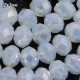 130Pcs 2x3mm Chinese Crystal Rondelle Beads, opal AB