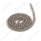 130Pcs 2x3mm Chinese Rondelle Crystal Beads, opaque lt gray