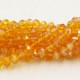 chinese crystal Rondelle Bead Strand, Sun AB, 6x8mm , about 70 beads