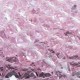 1.7x2.5mm light pink rondelle crystal beads 190Pcs