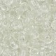 Glass Seed Beads, Round, about 2mm,  #31, clear, Sold By 30 gram per bag