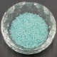 Glass Seed Beads, Round, about 2mm,  #39, opaque lt aqua, Sold By 30 gram per bag