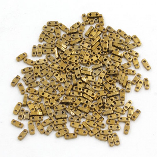 195Pcs Quarter Tila Seed Bead copper