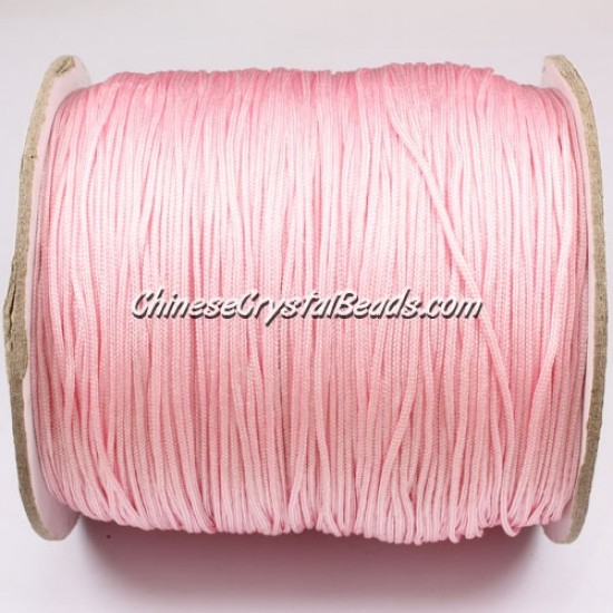 thick about 1mm, nylon string, pink, (Sold by the meter)