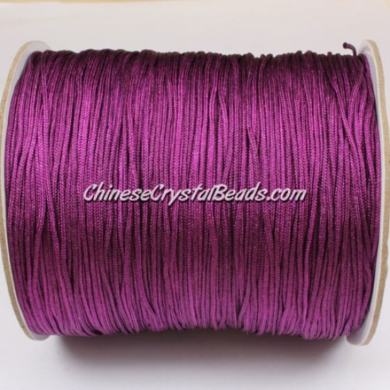 thick about 1mm, nylon string, violet, (Sold by the meter)
