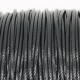 black korean waxed polyester cord string 0.5/1/1.5/2/3mm round 1 roll