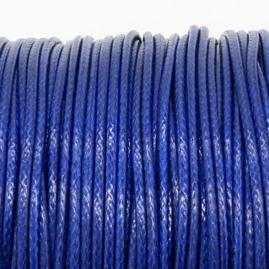 navy blue korean waxed polyester cord string 0.5/1/1.5/2/3mm round 1 roll
