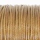 sienna korean waxed polyester cord string 0.5/1/1.5/2/3mm round 1 roll