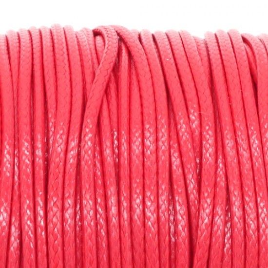 crimson korean waxed polyester cord string 0.5/1/1.5/2/3mm round 1 roll 