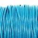 dodger blue korean waxed polyester cord string 0.5/1/1.5/2/3mm round 1 roll