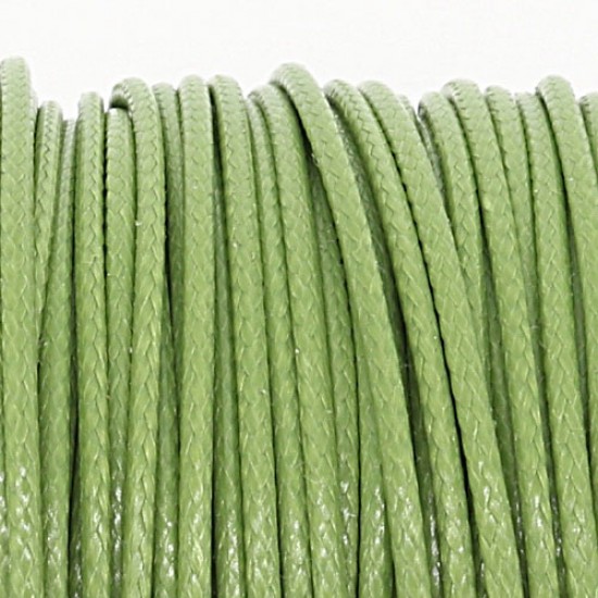 Olive korean waxed polyester cord string 0.5/1/1.5/2/3mm round 1 roll