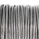 dark gray korean waxed polyester cord string 0.5/1/1.5/2/3mm round 1 roll
