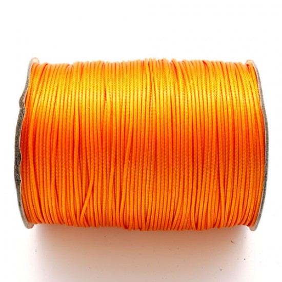 golden korean waxed polyester cord string 0.5/1/1.5/2/3mm round 1 roll