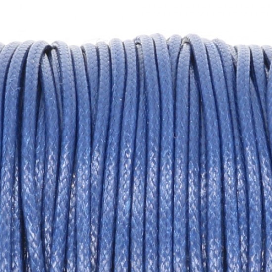 blue korean waxed polyester cord string 0.5/1/1.5/2/3mm round 1 roll